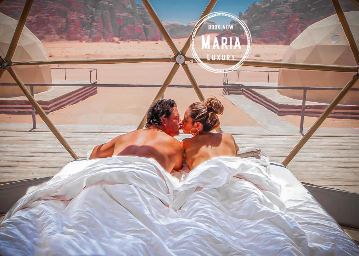Rum Maria Luxury Camp & Bubble Rooms Вади-Рам Экстерьер фото