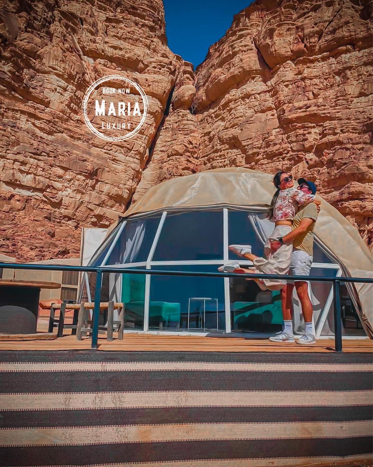 Rum Maria Luxury Camp & Bubble Rooms Вади-Рам Экстерьер фото