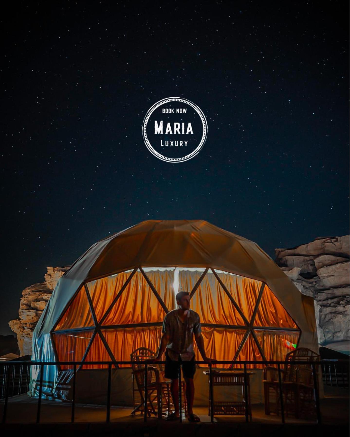 Rum Maria Luxury Camp & Bubble Rooms Вади-Рам Экстерьер фото