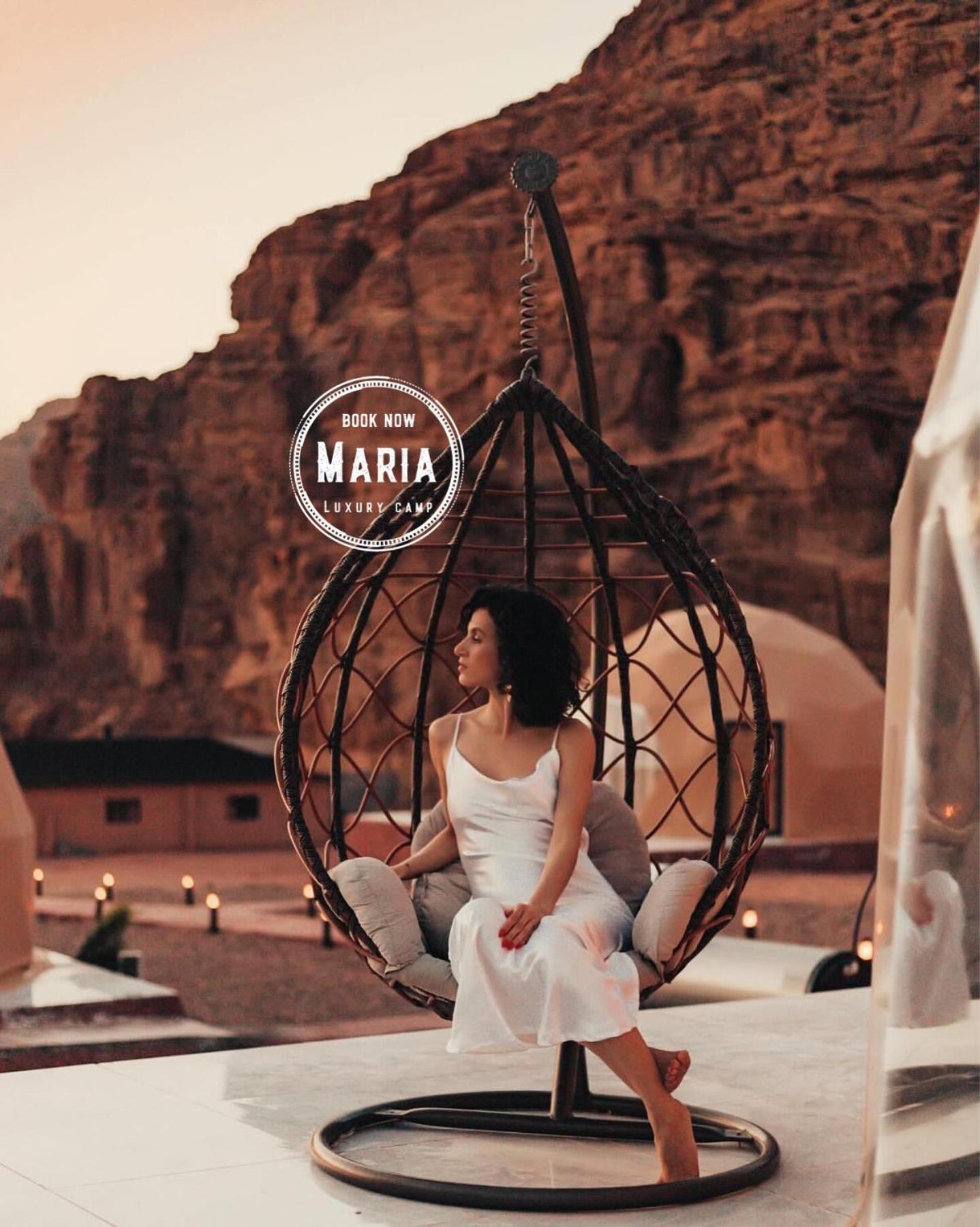 Rum Maria Luxury Camp & Bubble Rooms Вади-Рам Экстерьер фото