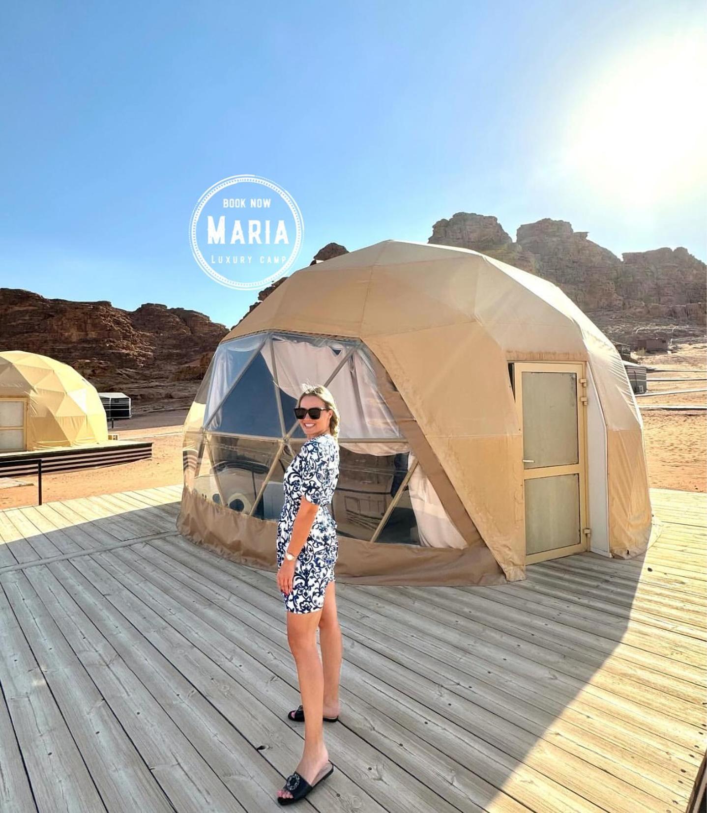 Rum Maria Luxury Camp & Bubble Rooms Вади-Рам Экстерьер фото